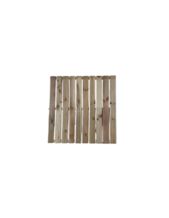 Dalle En Bois Traité Autoclave 100x100x3,6 Cm