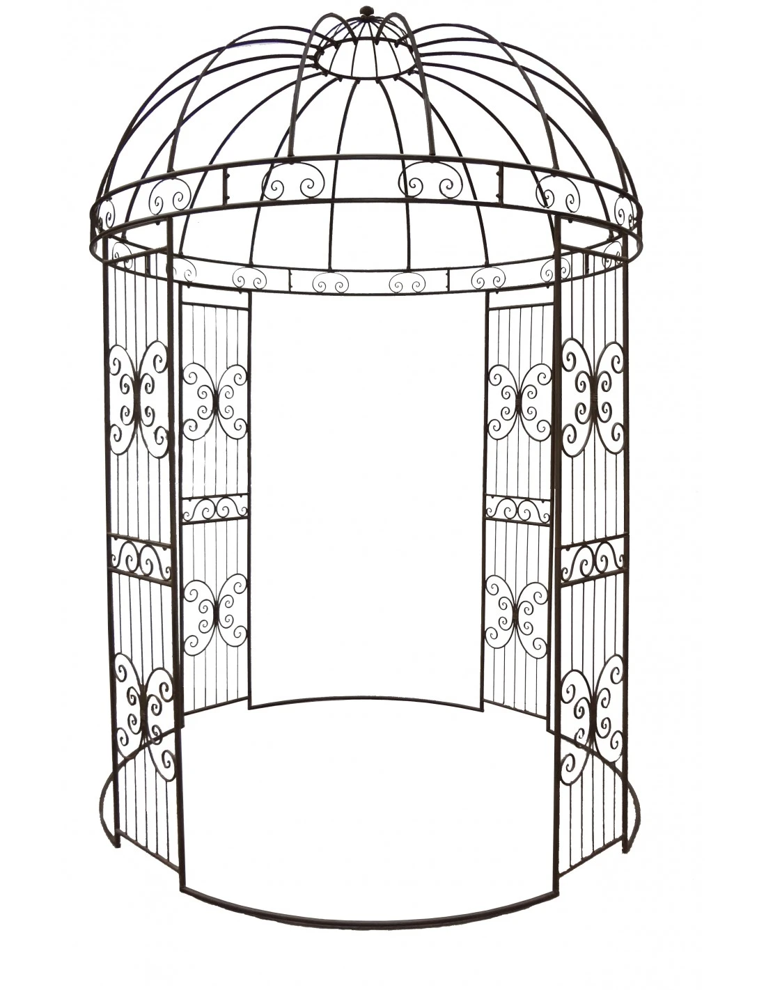 Gloriette En Fer Forgé ø 2 M