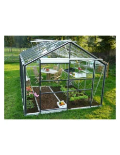 Serre Serranova 38 Aluminium 18.15m² Verre Trempé Sécurit 4 Mm